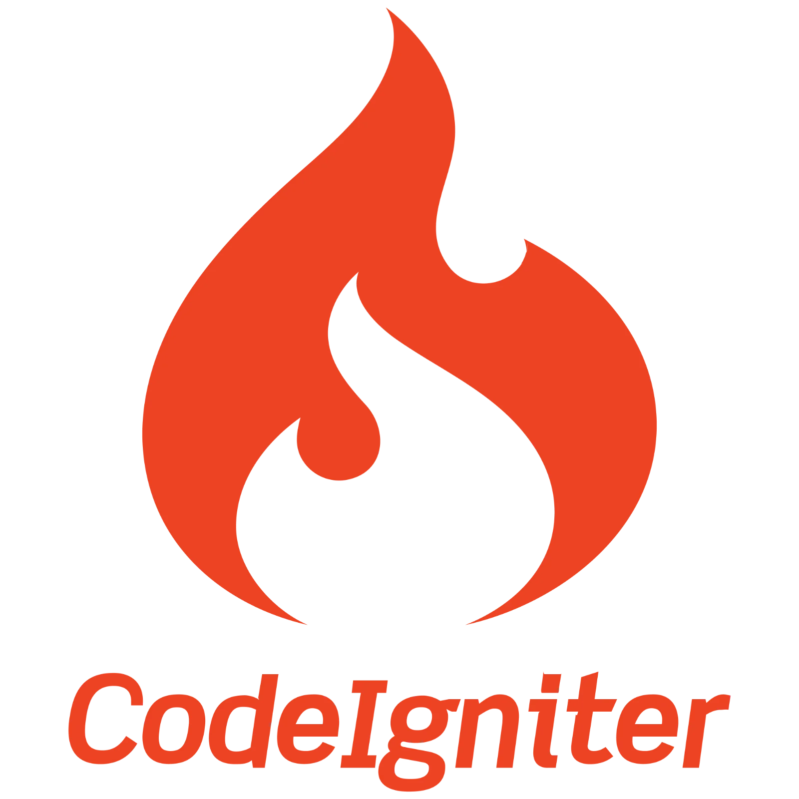 Cognizant Flame Logo on Black Background Free PNG