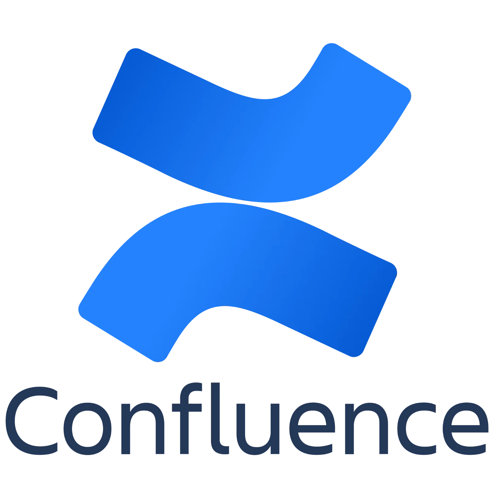 Confluence Logo in Blue and Navy | Free PNG
