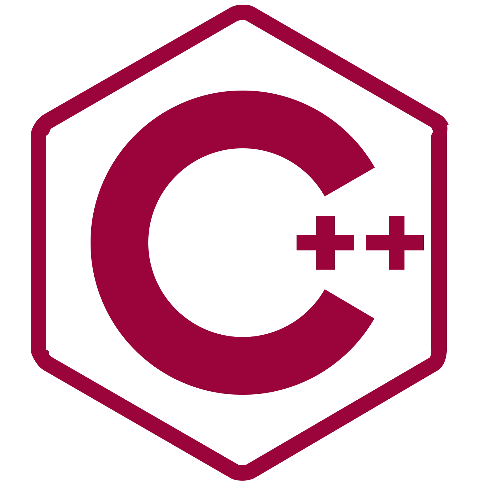 C++ Programming Symbol in a Hexagon – Free PNG