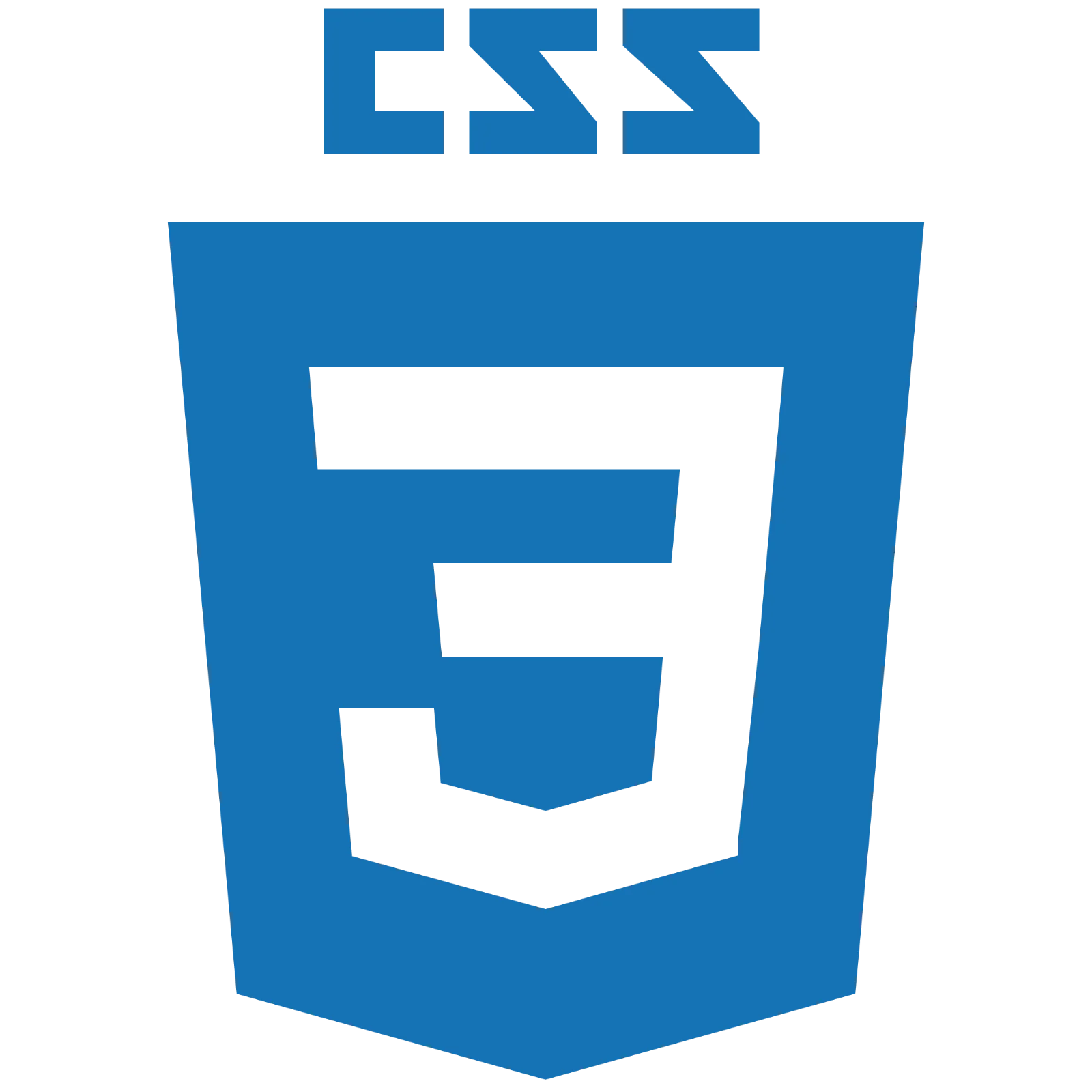 Blue Geometric Shield Emblem Free PNG
