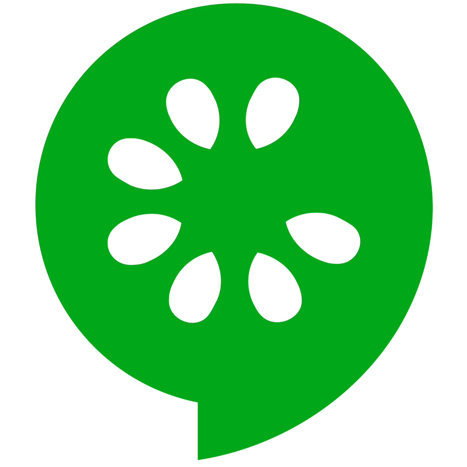 Green Circular Seed Pattern Icon Free PNG