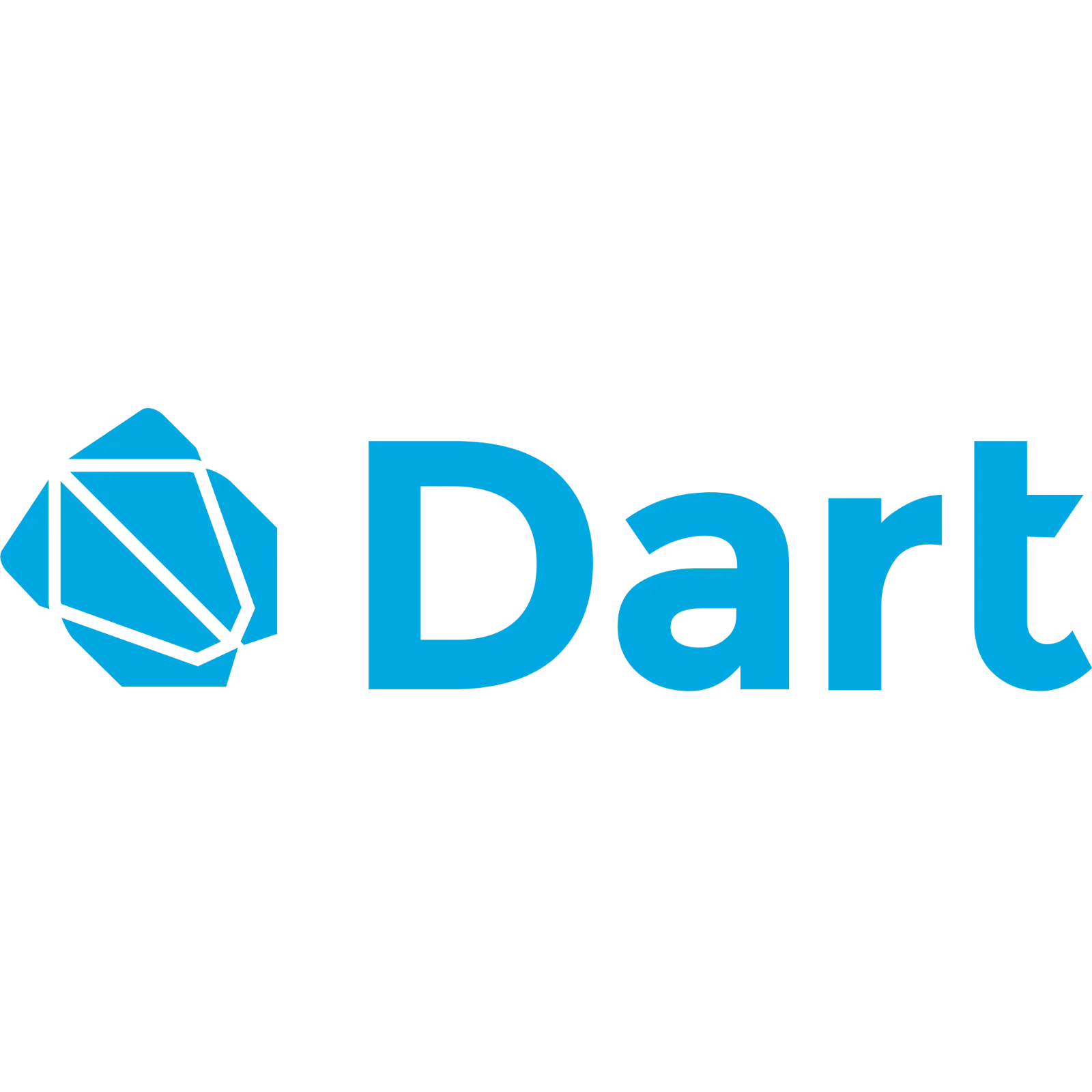 Dart Wordmark and Geometric Emblem Free PNG