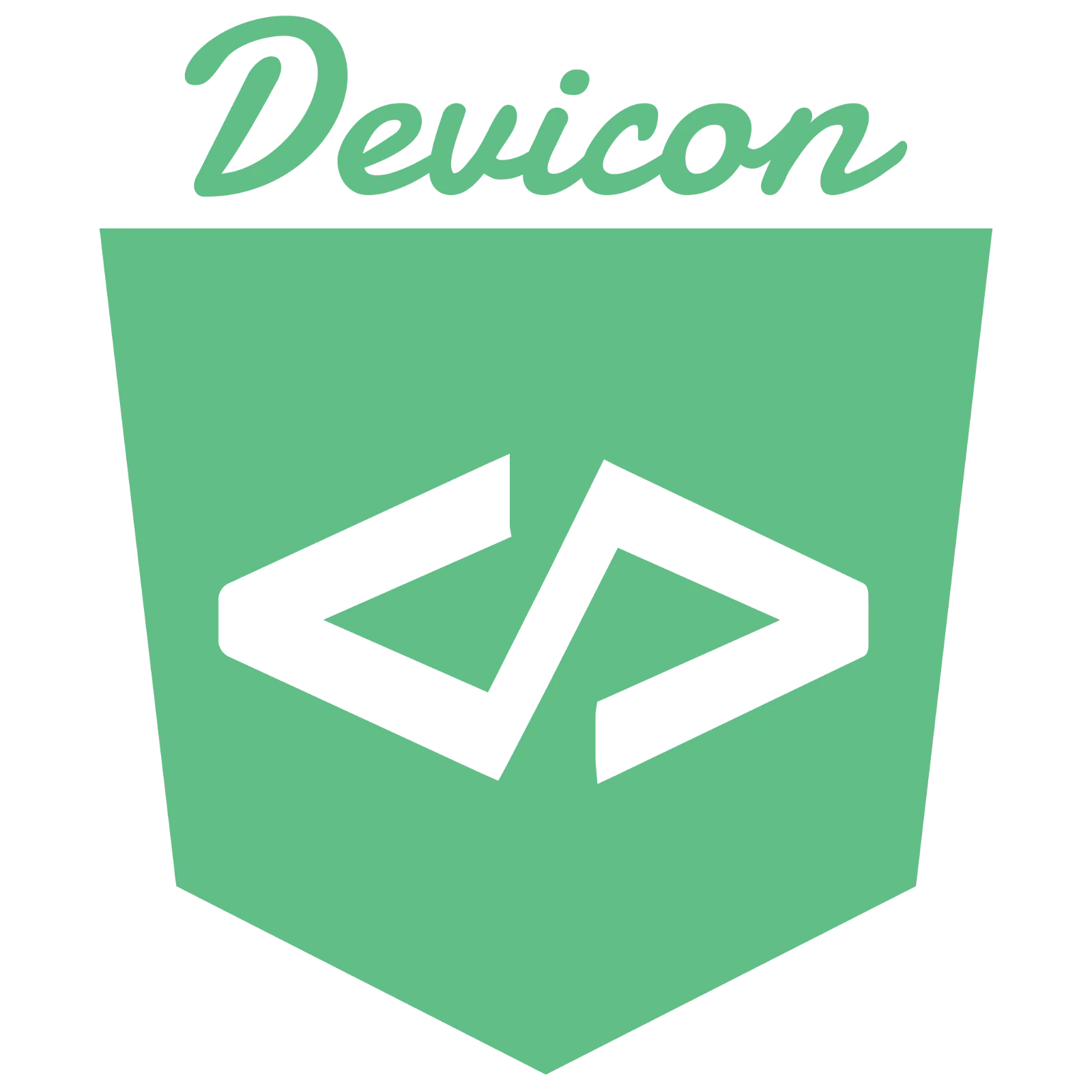 Green Deicon Badge and Angular Symbol Free PNG