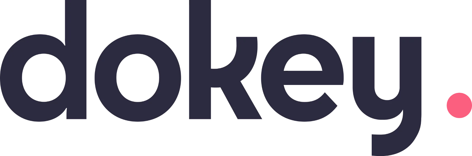 Dokeh Wordmark with Pink Dot – Free PNG