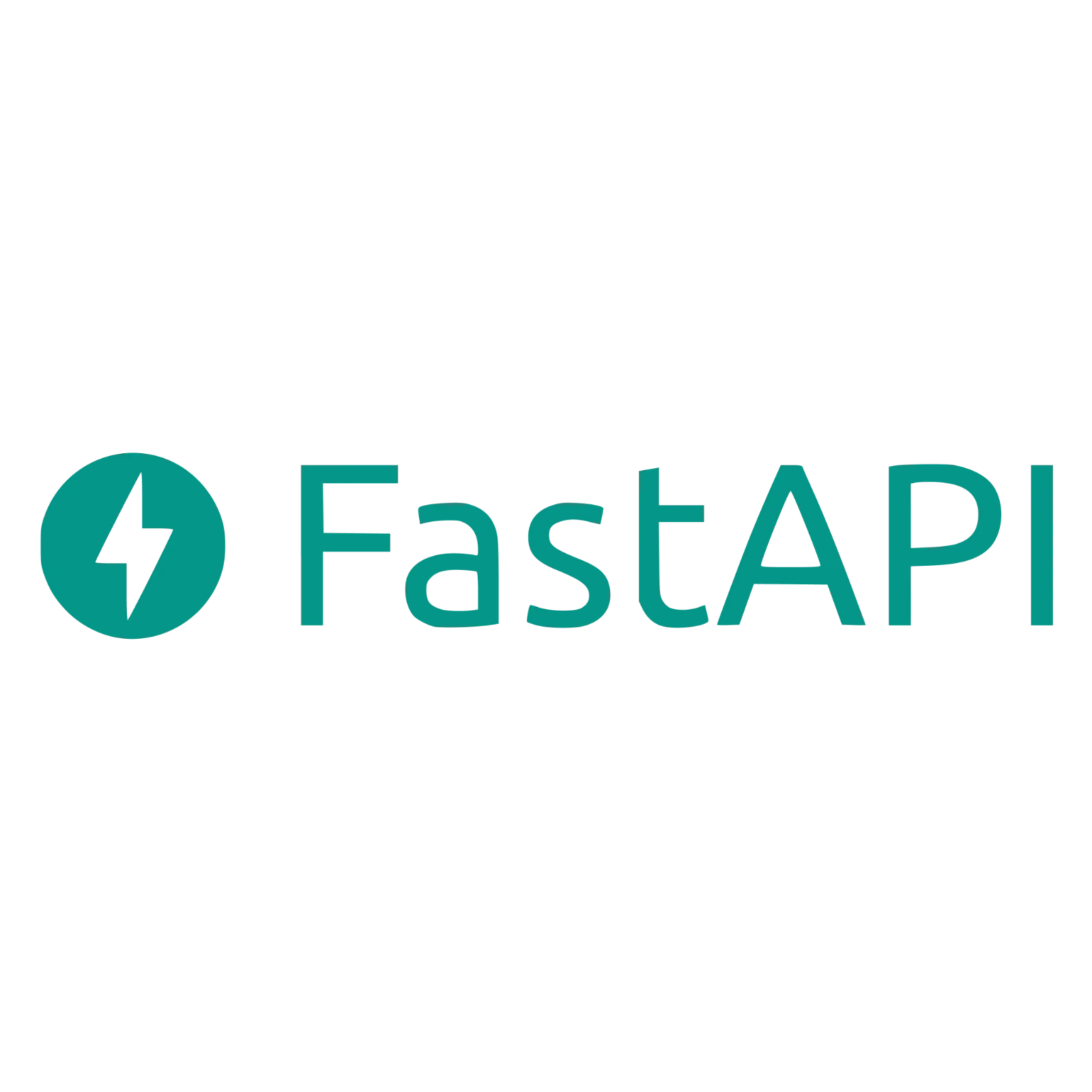 FastAPI Logo with Lightning Bolt Free PNG