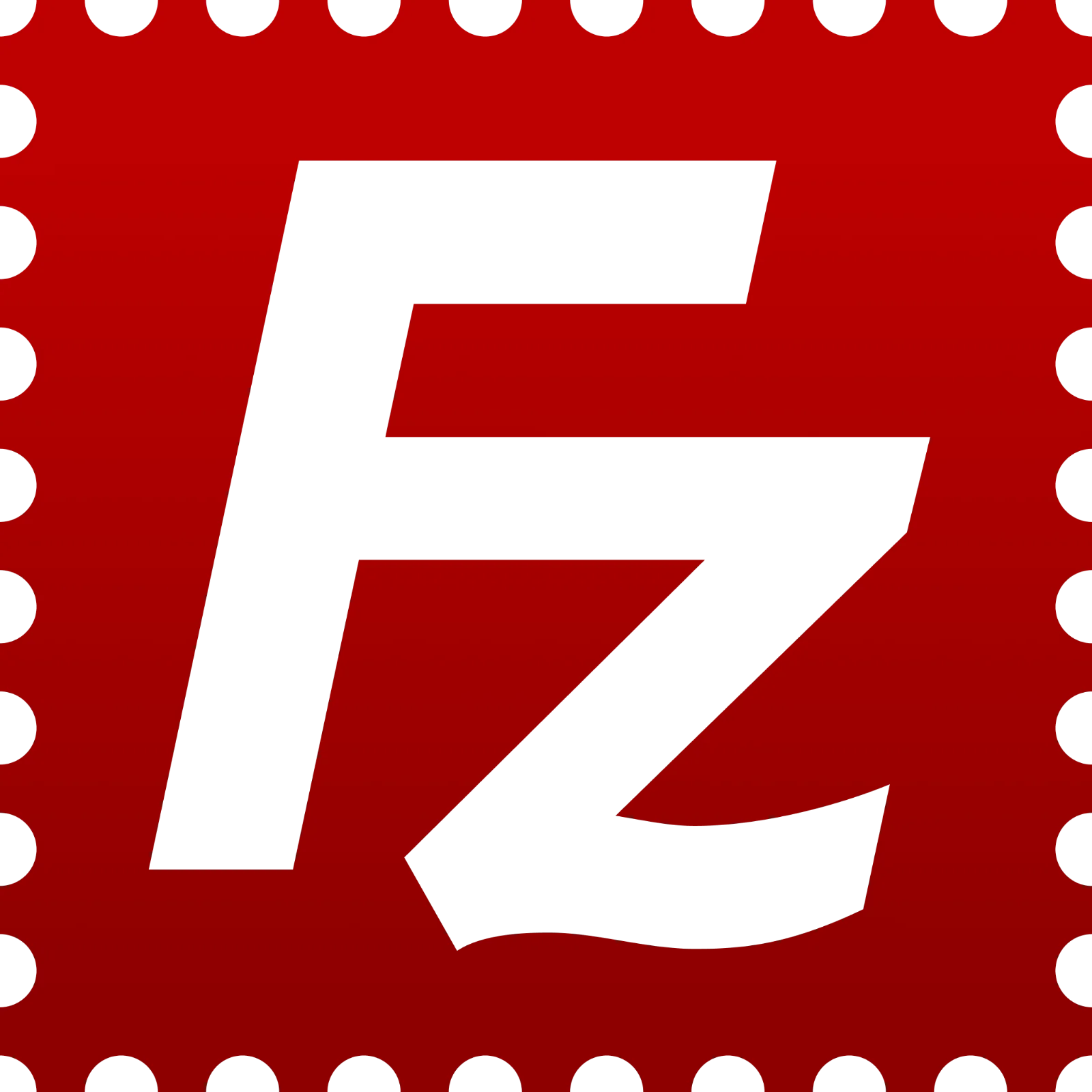 Bold Black Number 2 on a Red Scalloped Stamp | Free PNG
