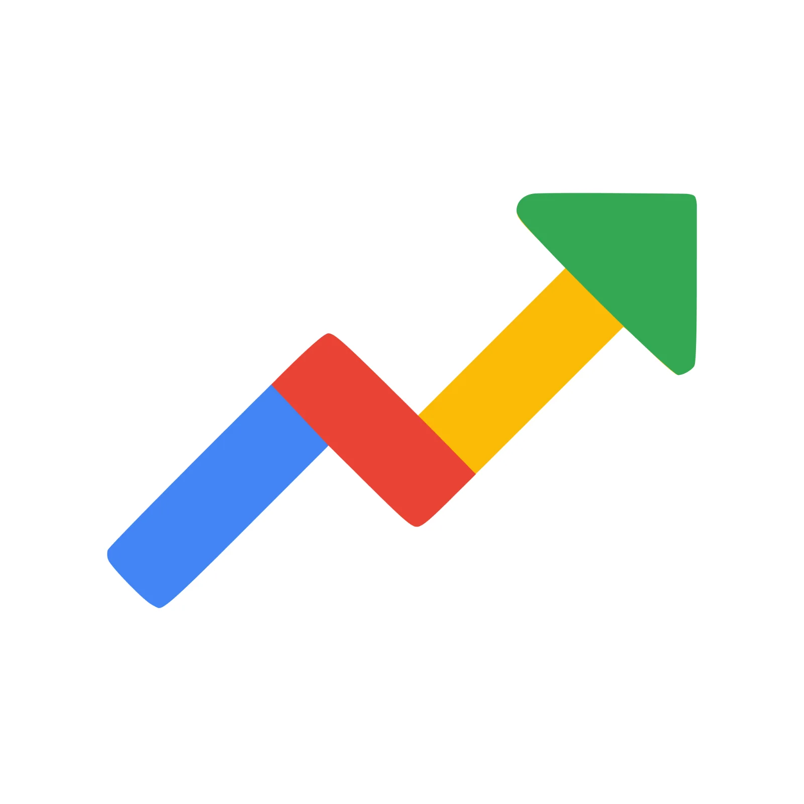 Colorful Upward Growth Arrow Free PNG