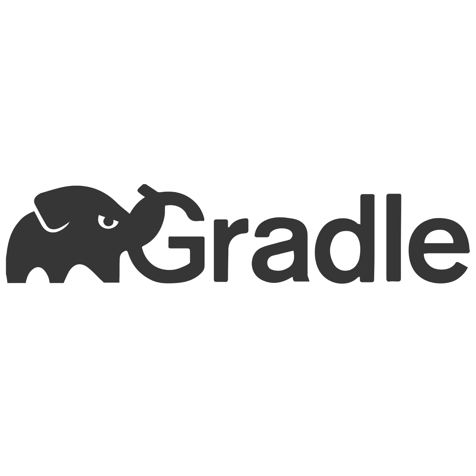 Gray Elephant and Grade Lettering Free PNG