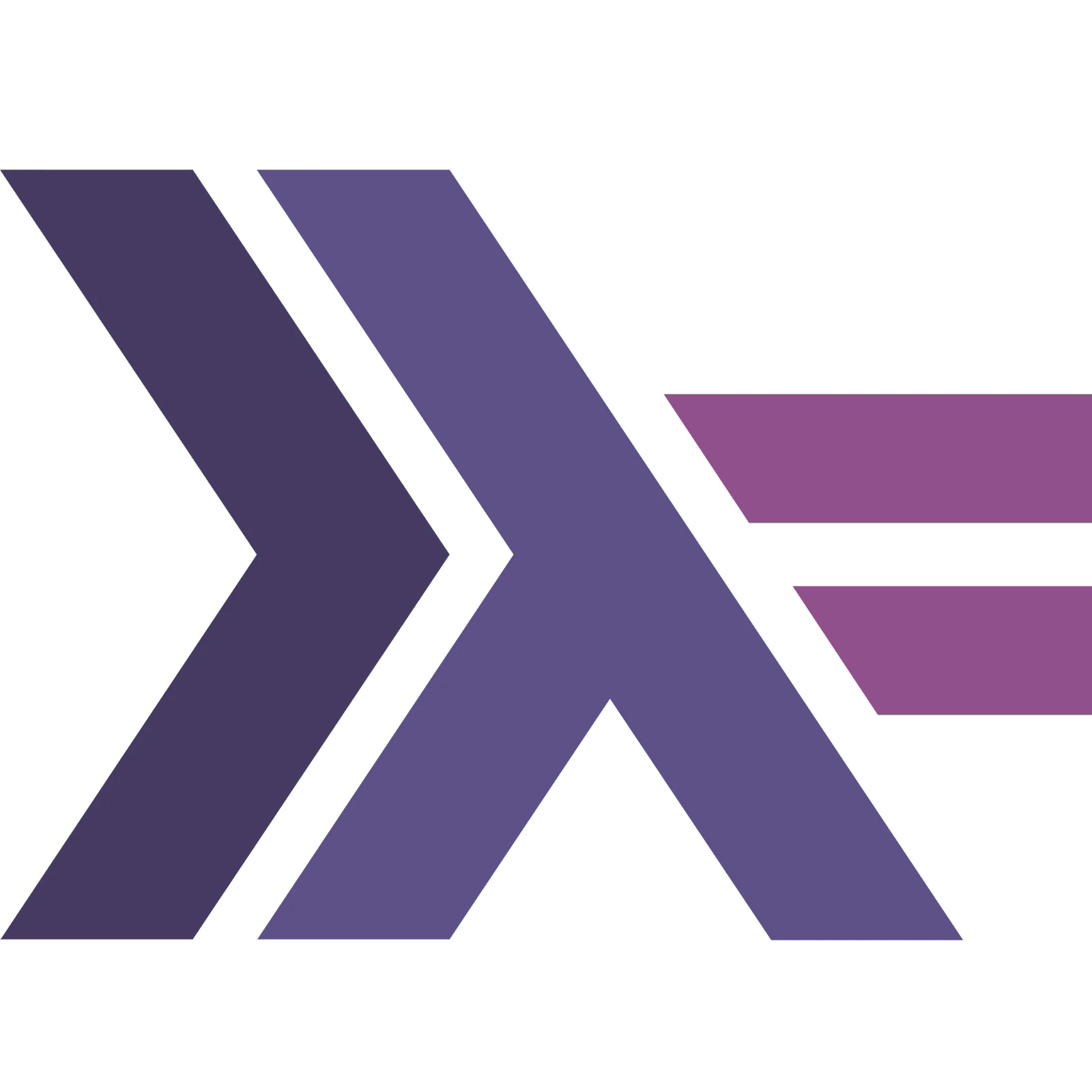 Violet and Magenta Geometric Forward Emblem Free PNG