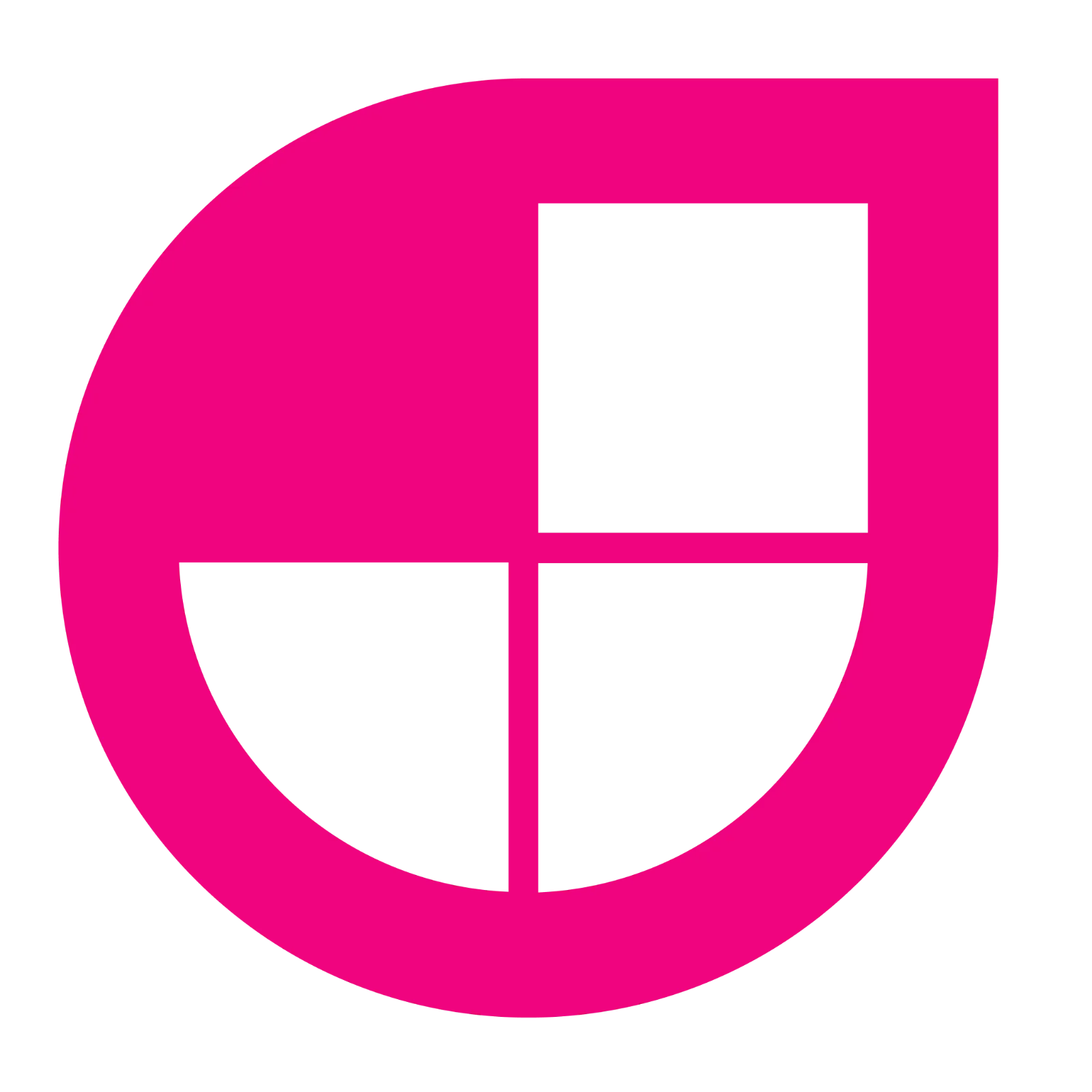 Hot Pink Segmented Circle Icon Free PNG