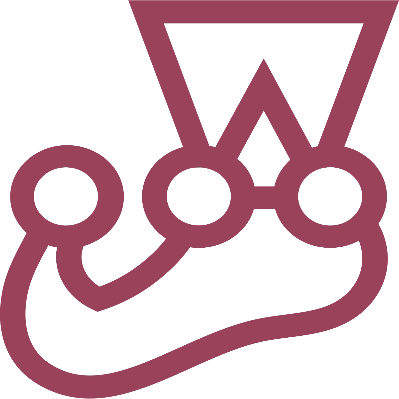 Stylized Face with Round Glasses and Cap Free PNG