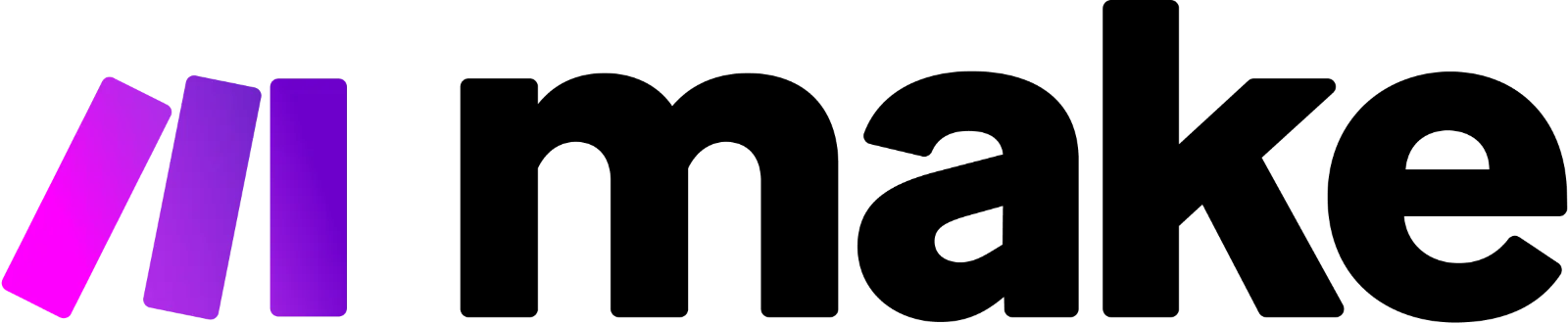 Three Gradient Bars Abstract Icon Free PNG