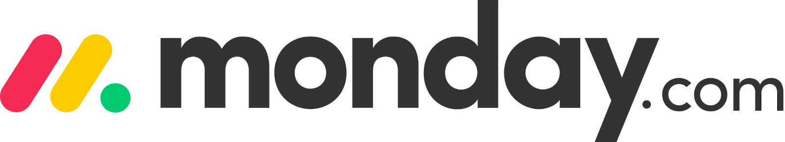 monday.com Logo with Colorful Symbol - Free PNG