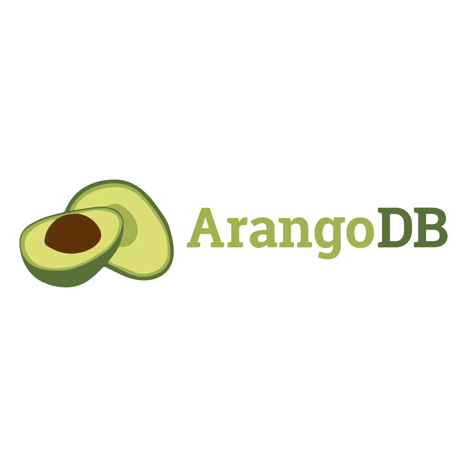 ArangoDB Logo with Avocado Illustration Free PNG