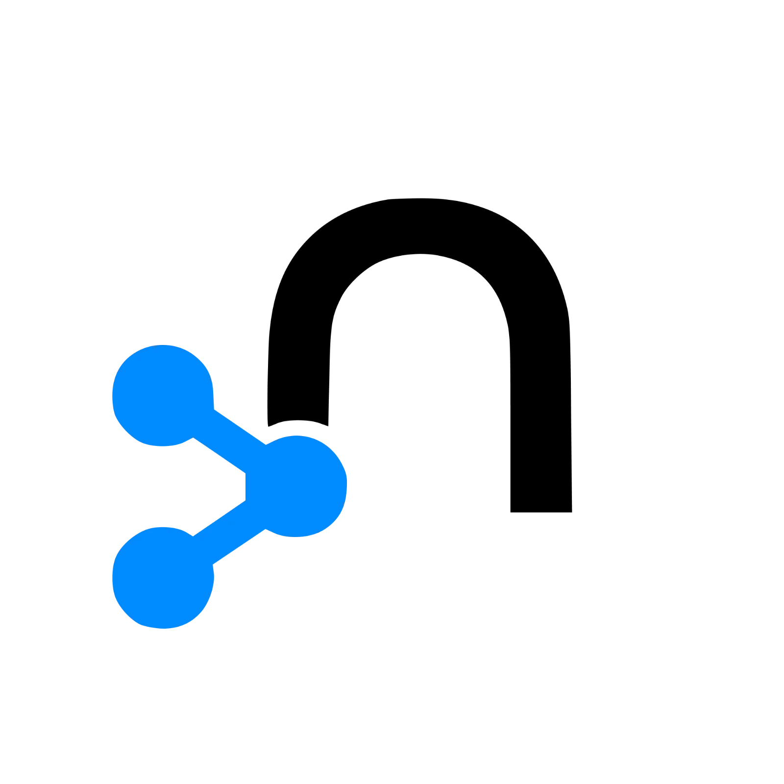 Blue Share Symbol Icon Free PNG