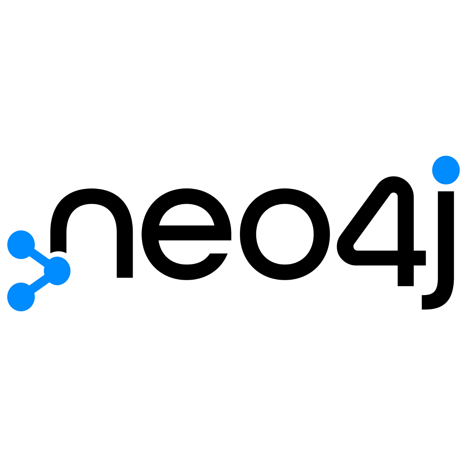 Blue Three-Node Share Symbol and Circle — Free PNG