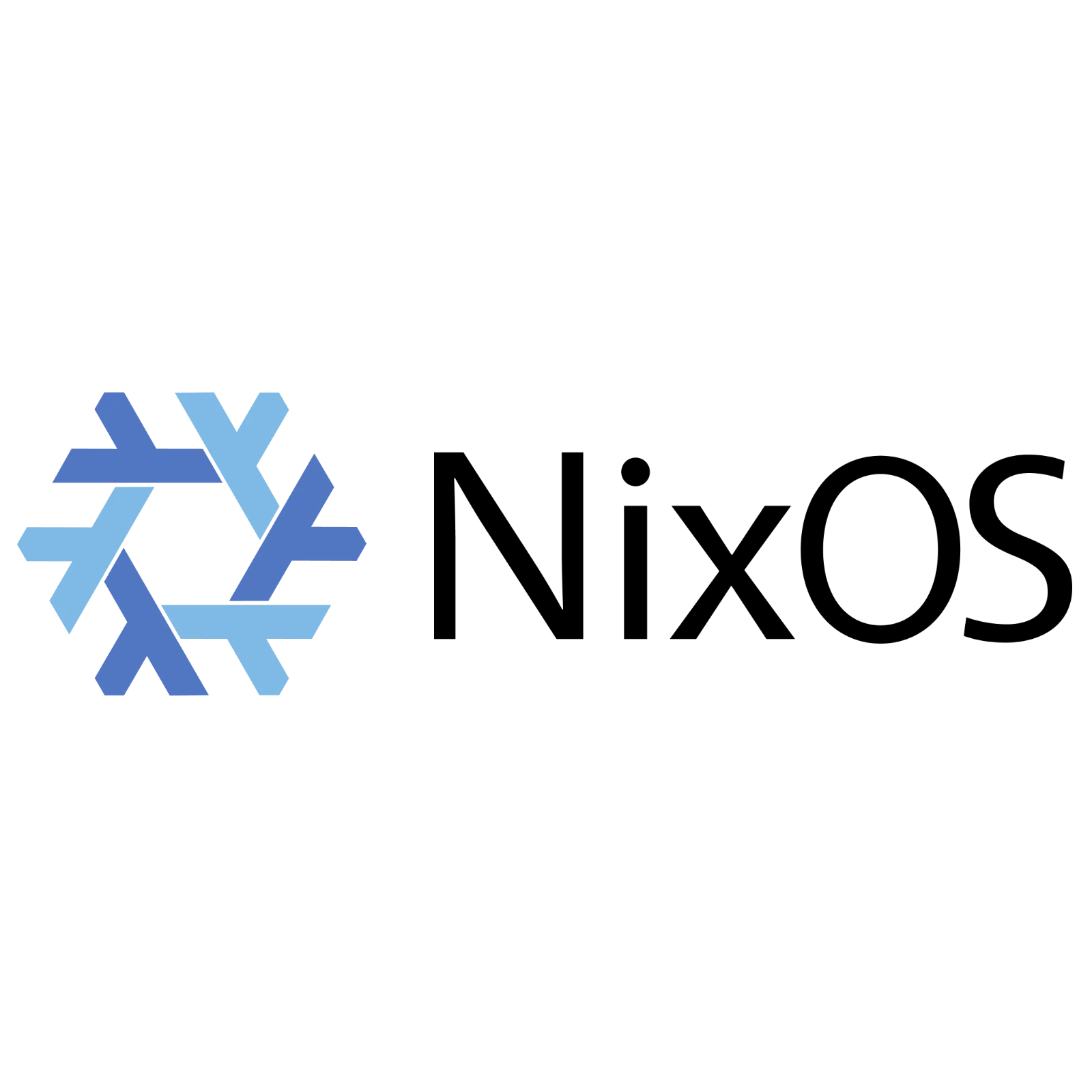 Blue Geometric Snowflake Emblem Free PNG