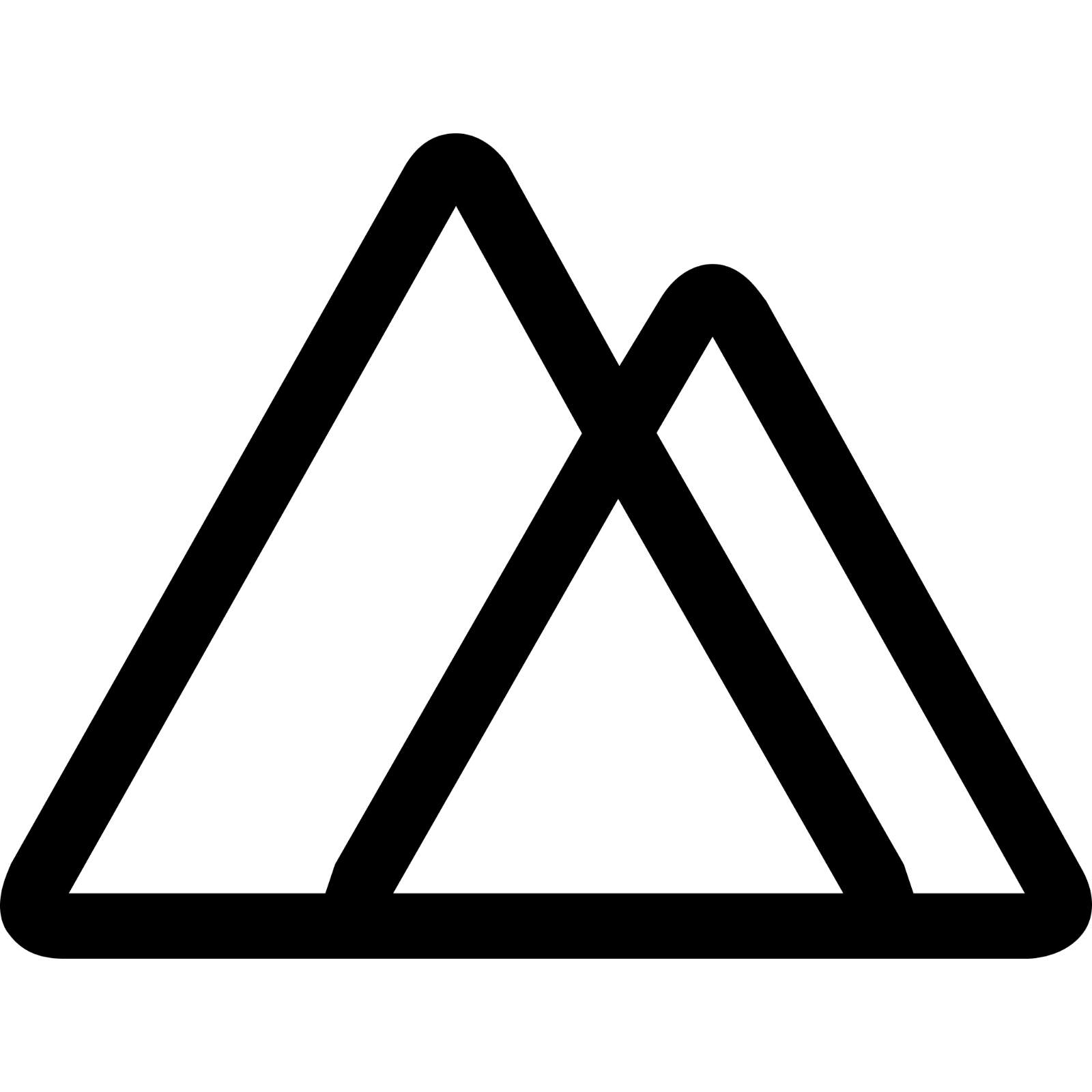 Solid Black Square Free PNG