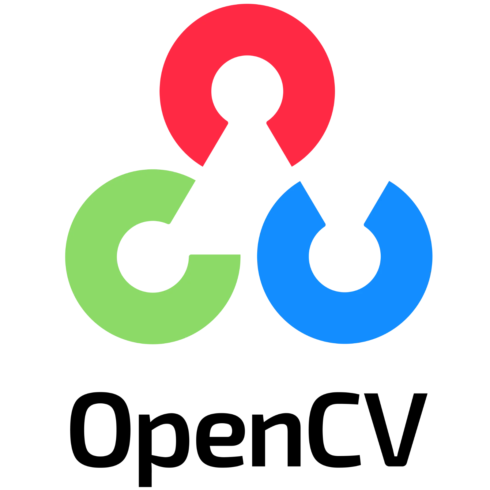 Three-Color Circular Cycle Symbol Free PNG