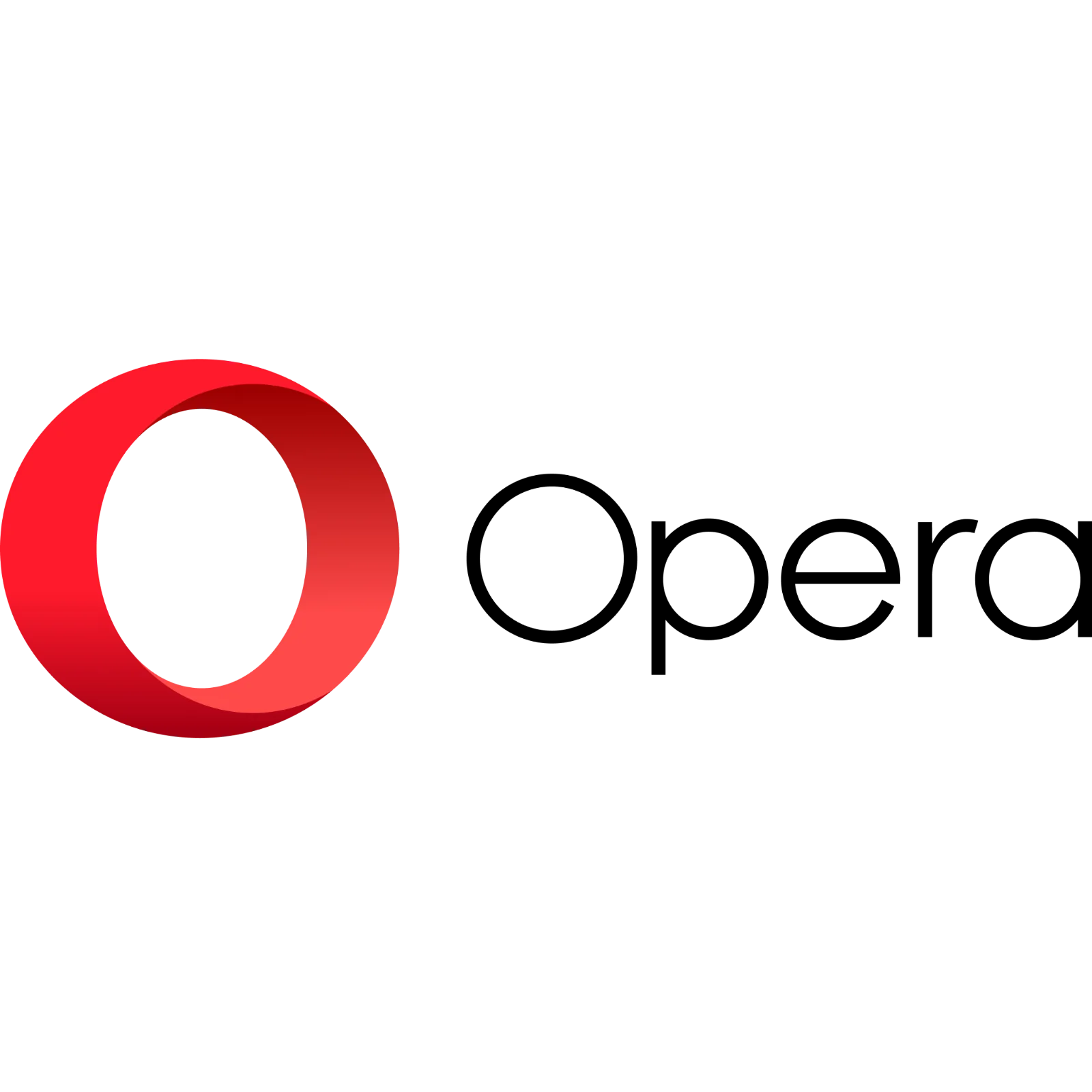 Red 3D Oval Ring Graphic Free PNG