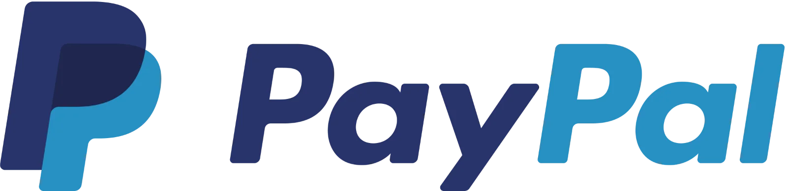 PayPal Logo and Icon on Black Background Free PNG
