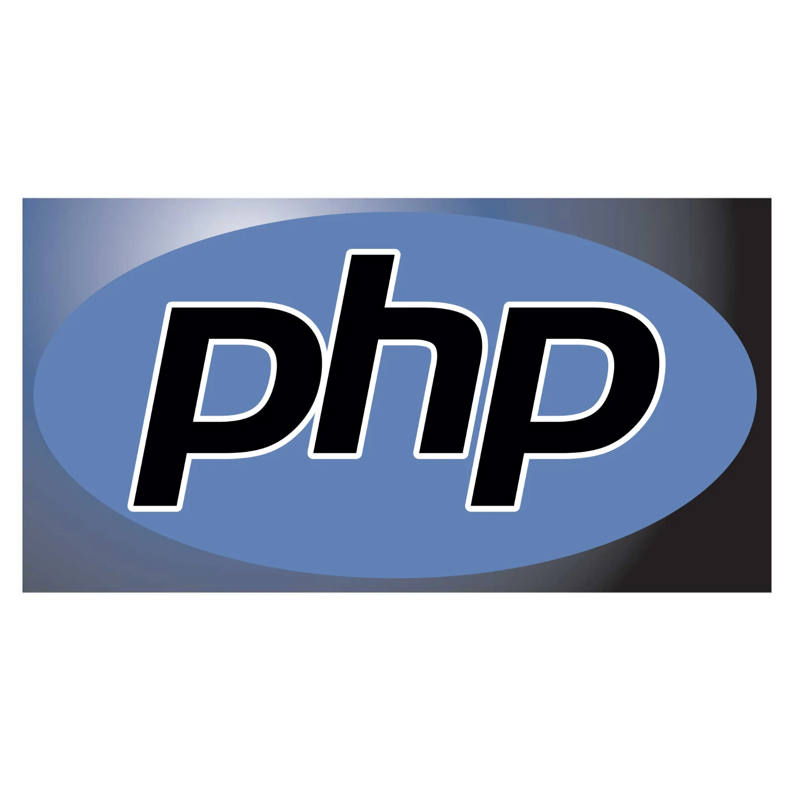 PHP Logo on Blue Oval – Free PNG