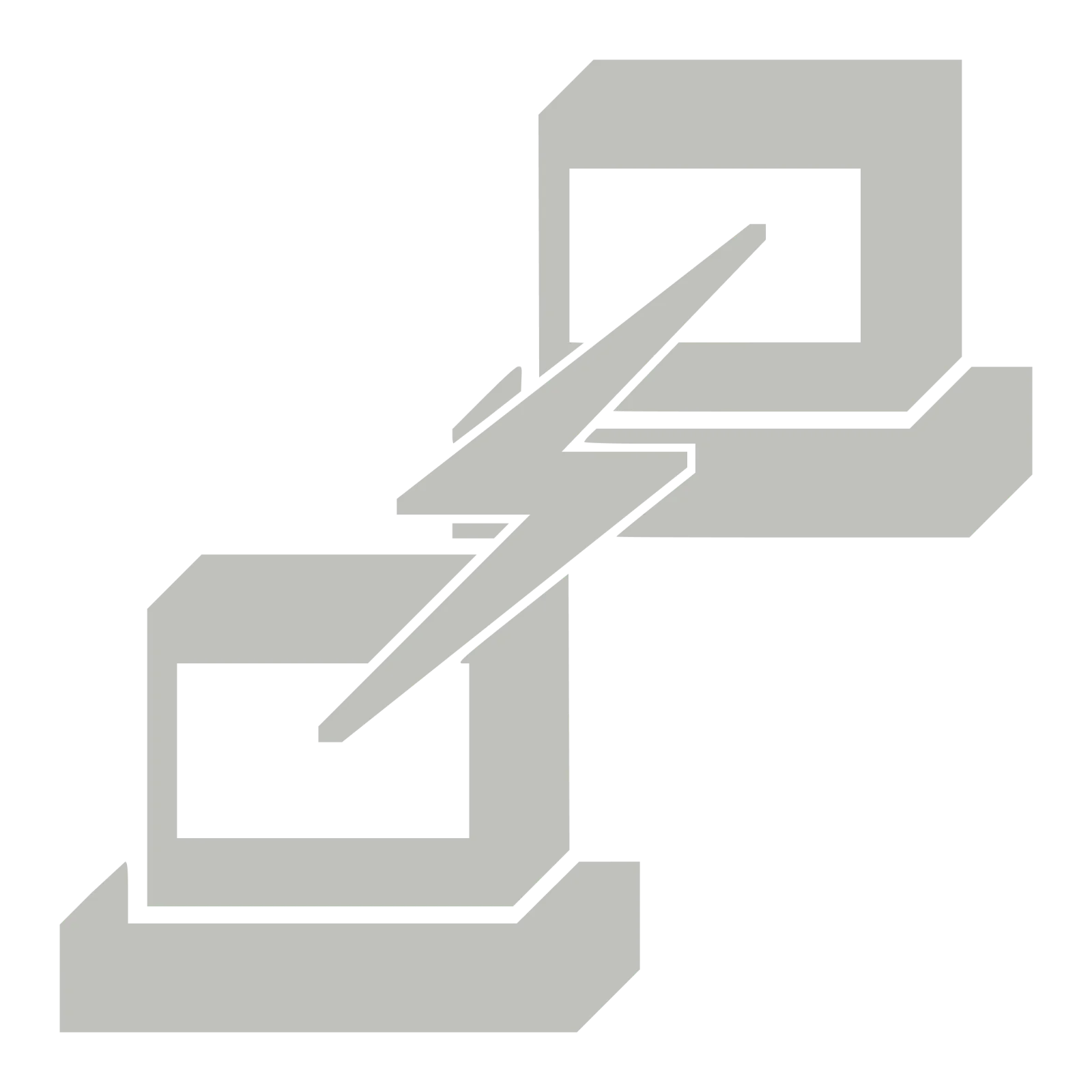 Gray Document Editing Icon with Diagonal Pencil Free PNG