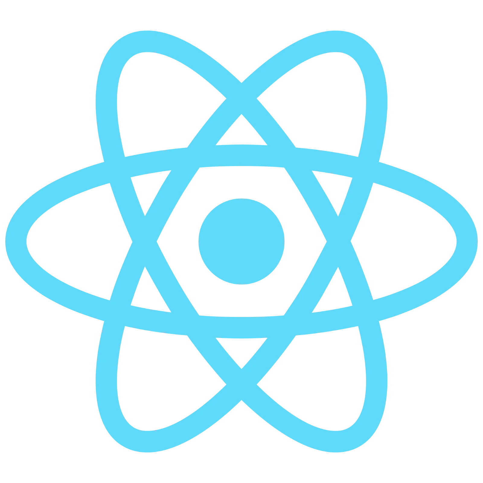 Cyan Atom Symbol Free PNG