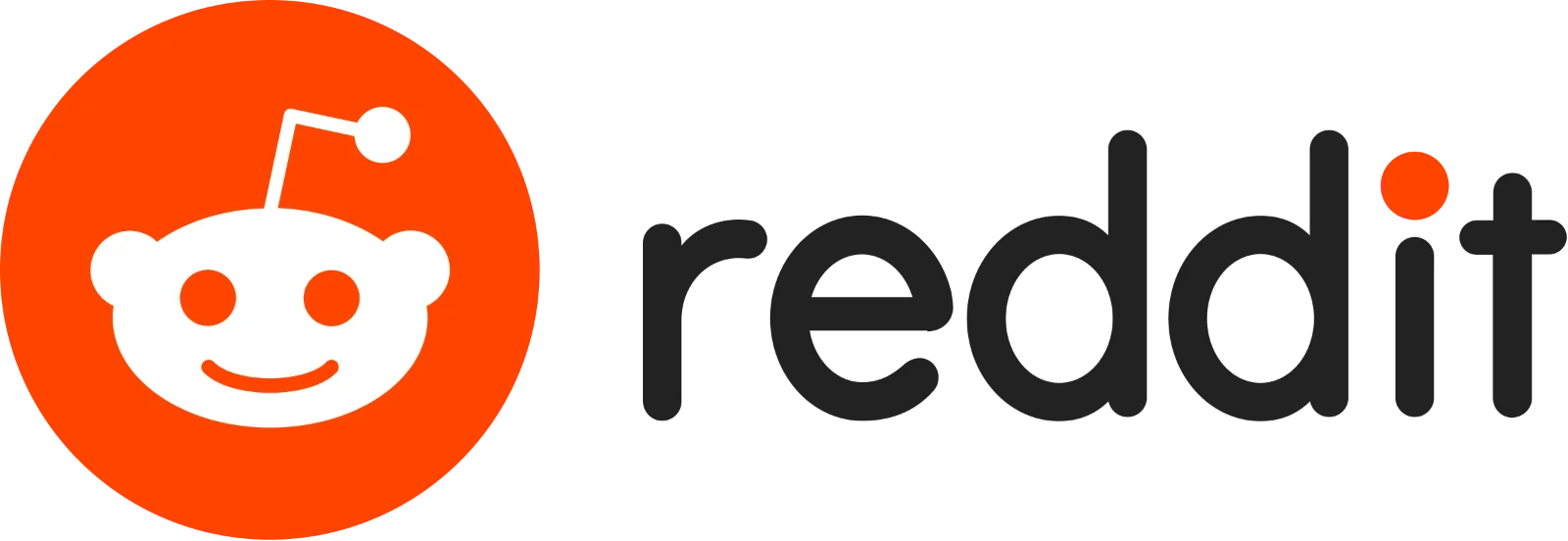 Reddit Logo with Snoo Mascot Free PNG