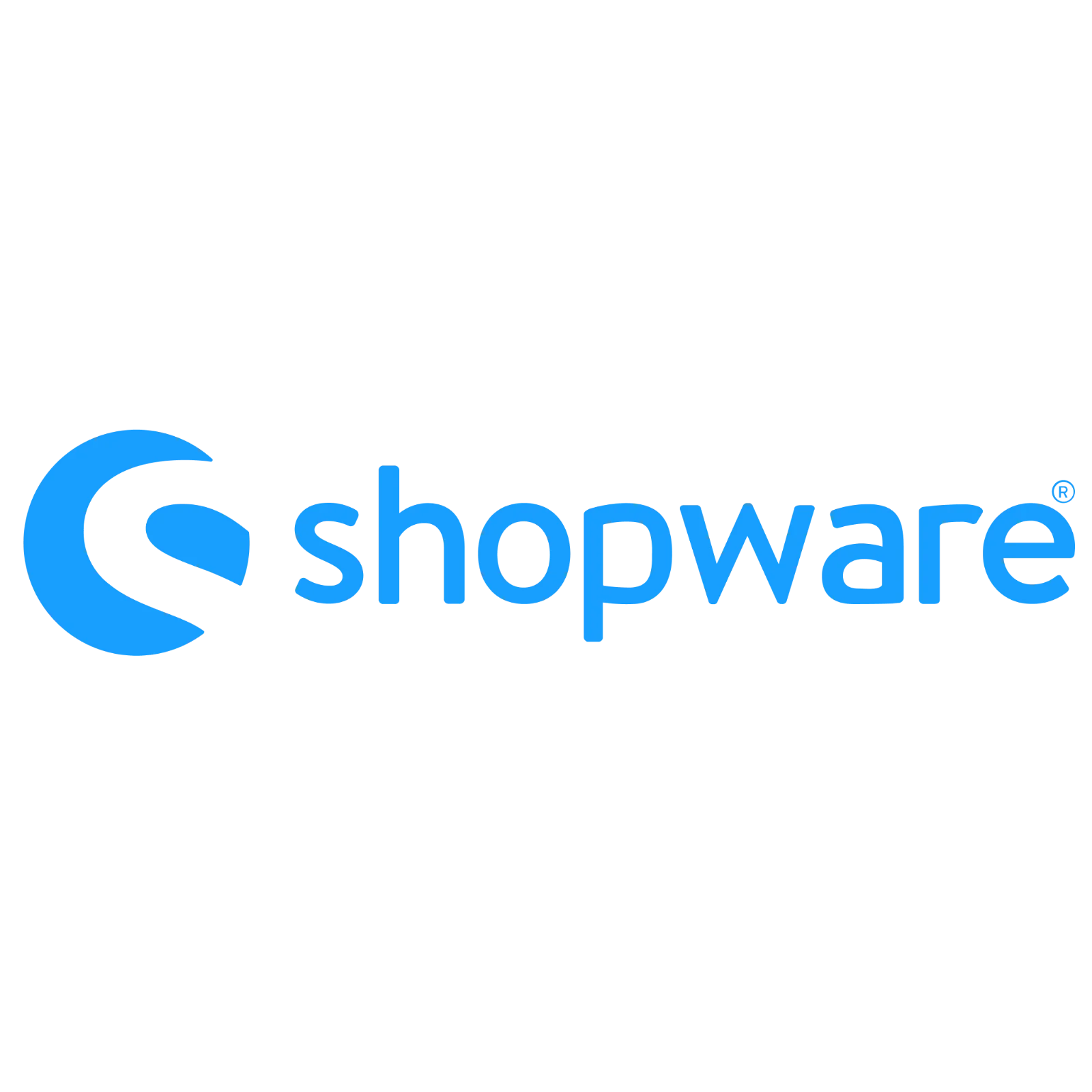 Shopware Logo on Black Background Free PNG