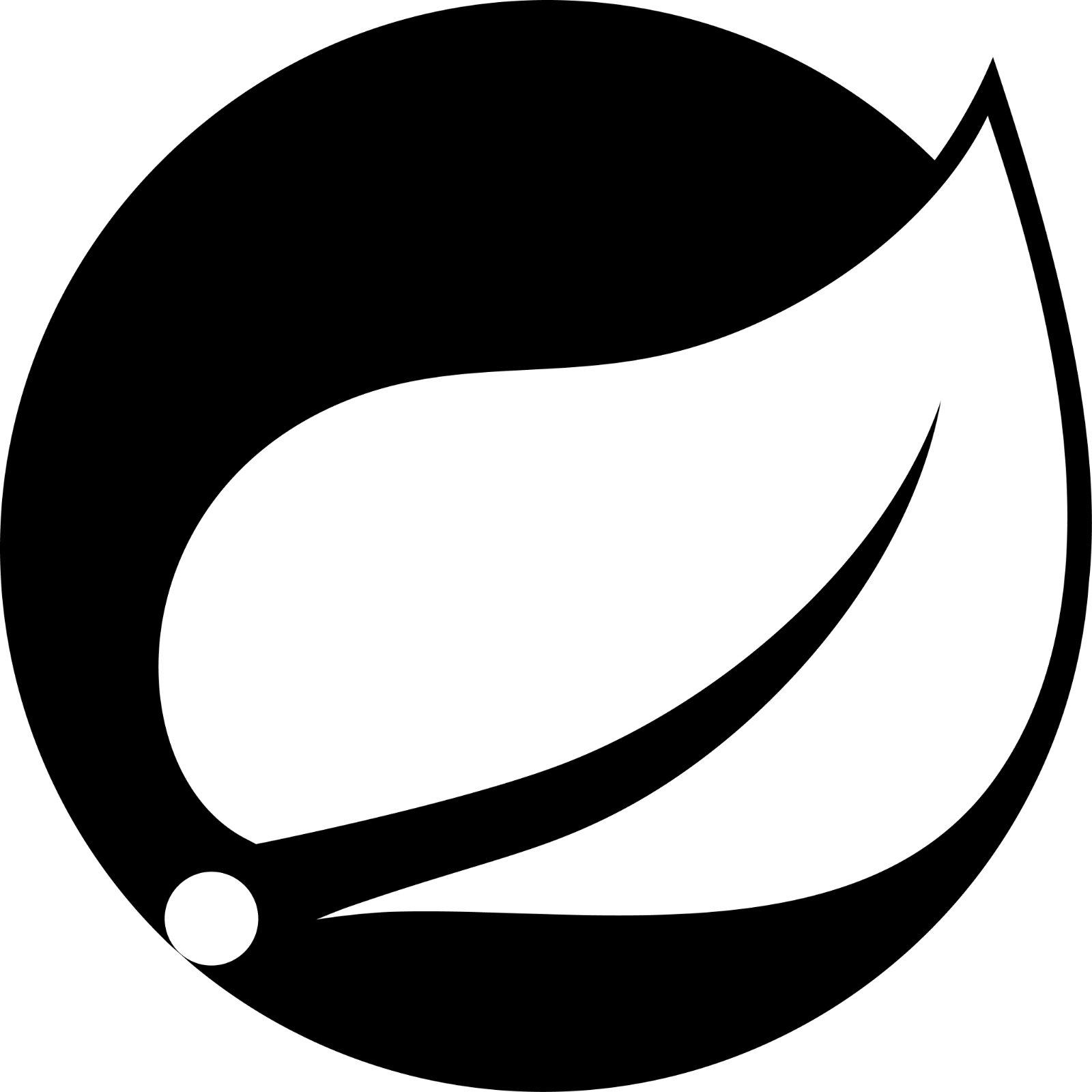 Plain Solid Black Square Free PNG