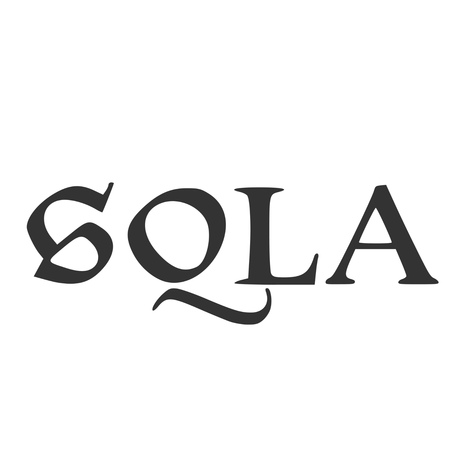 SOLA Serif Lettering with Flourish Free PNG
