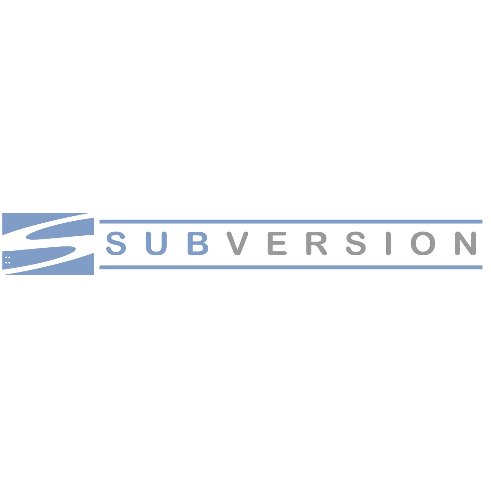 SUBVERSION Wordmark with Blue Emblem Free PNG