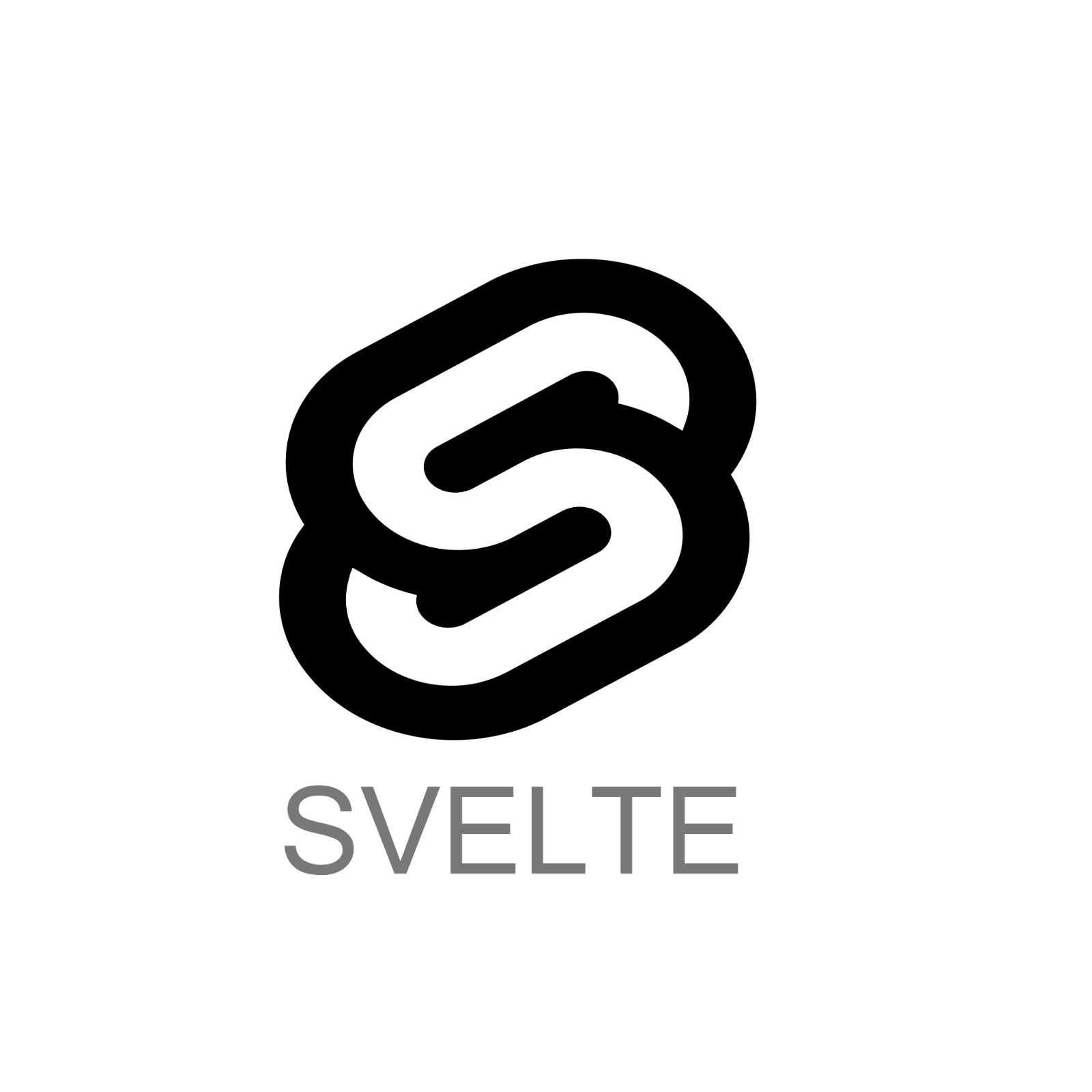 Gray SVETE Lettering on Black Background Free PNG