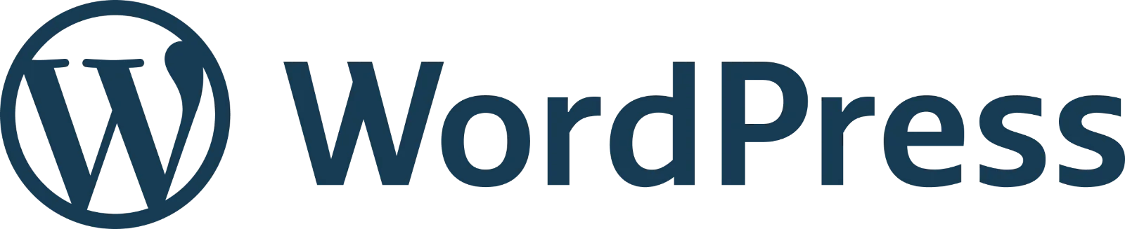 WordPress Logo and Wordmark Free PNG