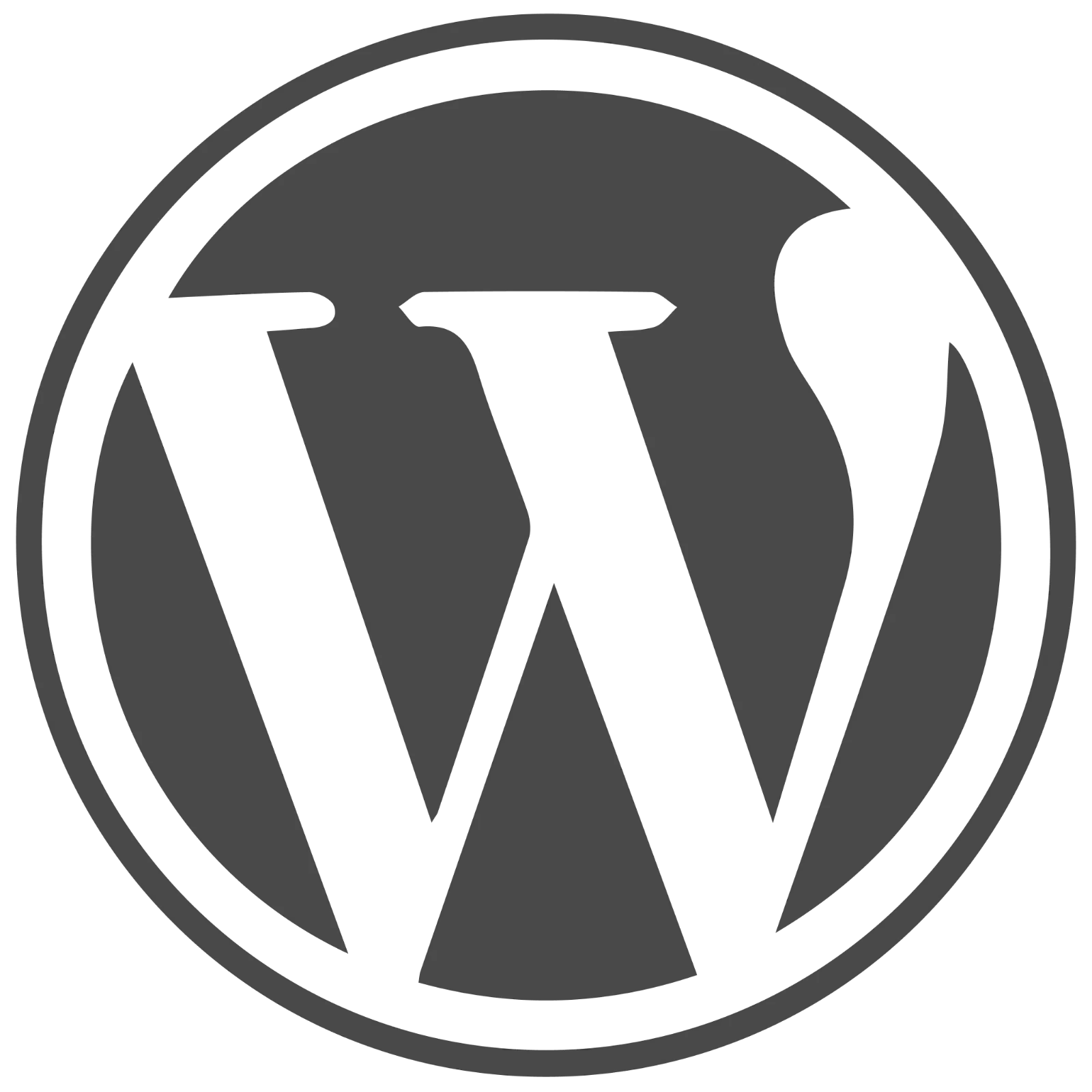 Monochrome Volkswagen VW Emblem Free PNG