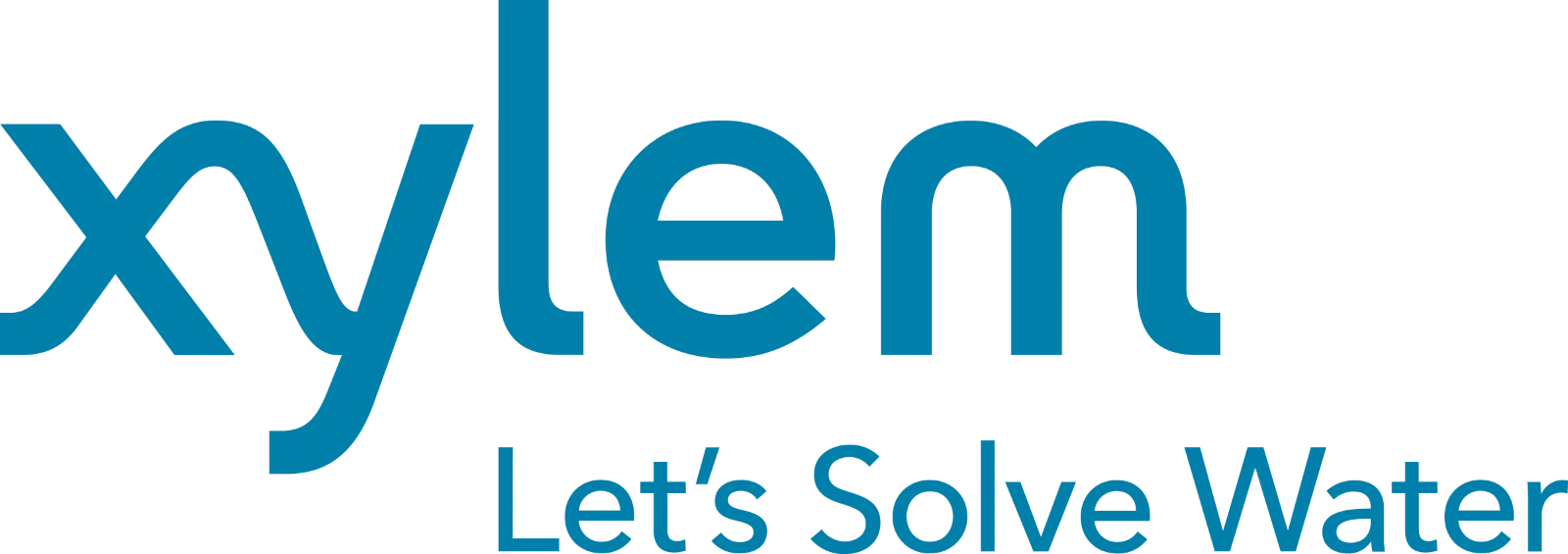 Xylem Logo and “Let’s Solve Water” Tagline Free PNG