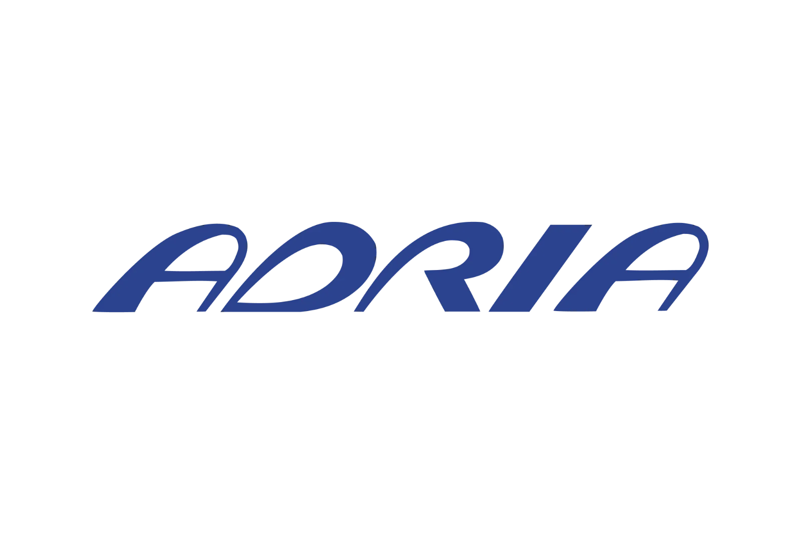 Adria Airways Blue Wordmark Free PNG