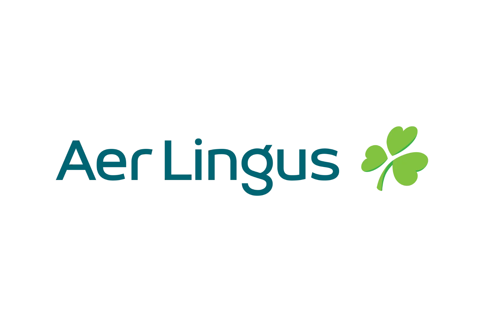 Aer Lingus Logo with Green Shamrock – Free PNG