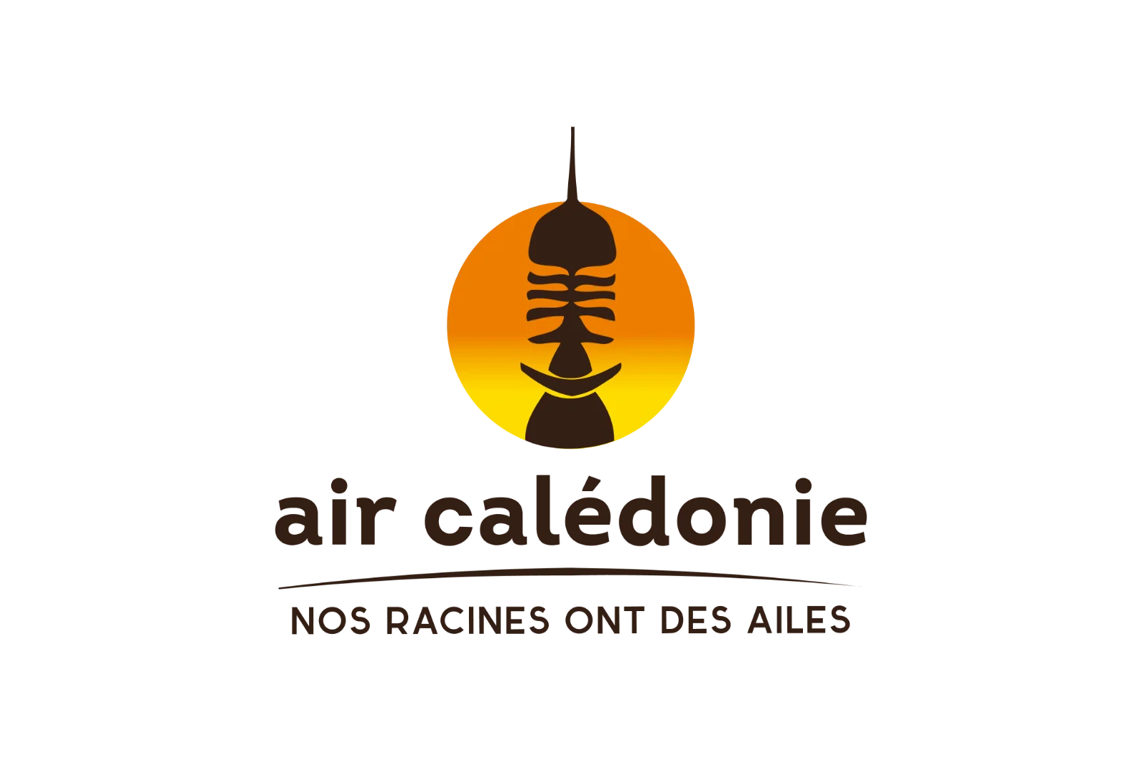 Air Calédonie Logo with Sun Emblem Free PNG