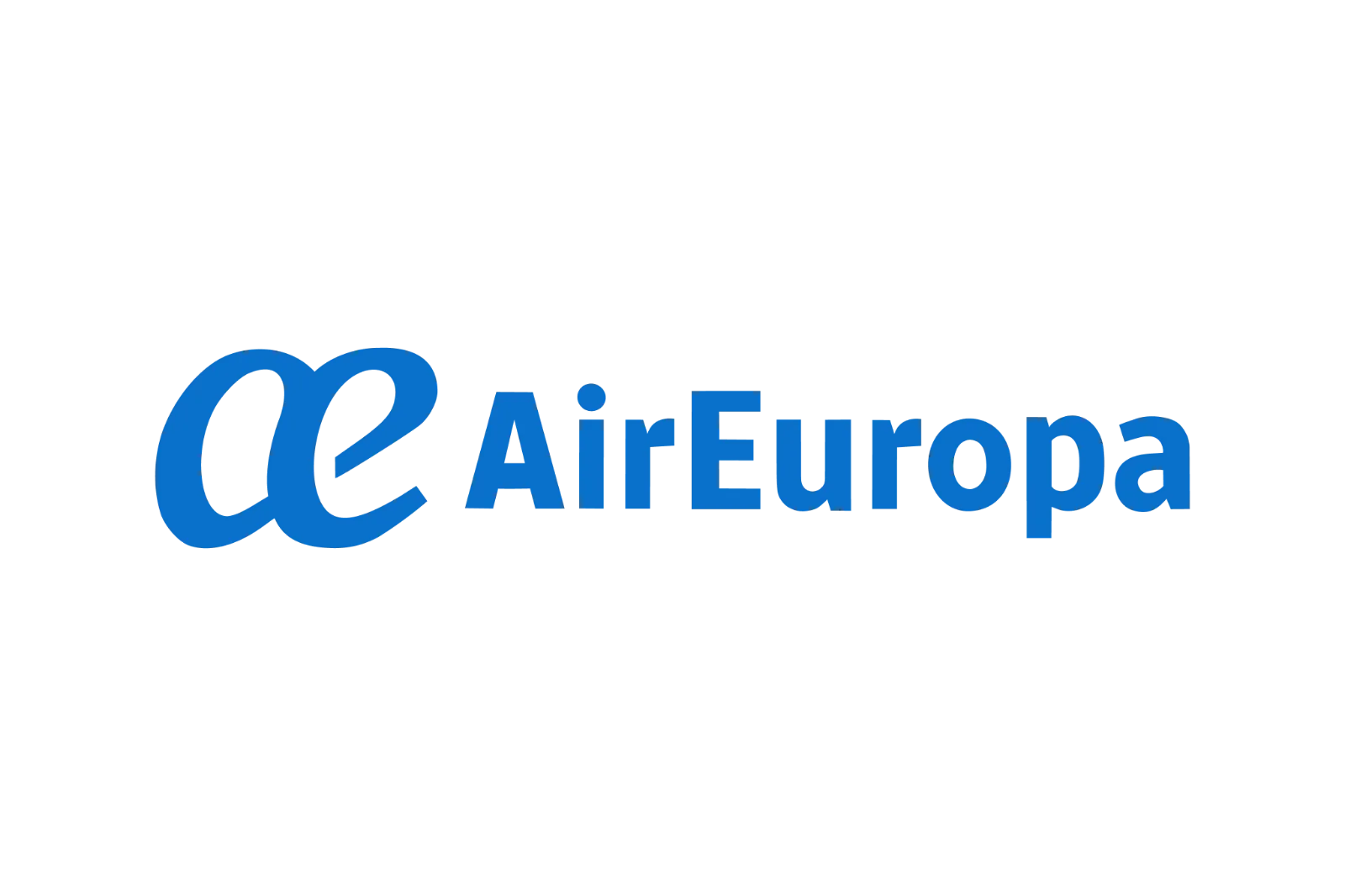 Air Europa Blue Airline Logo Free PNG