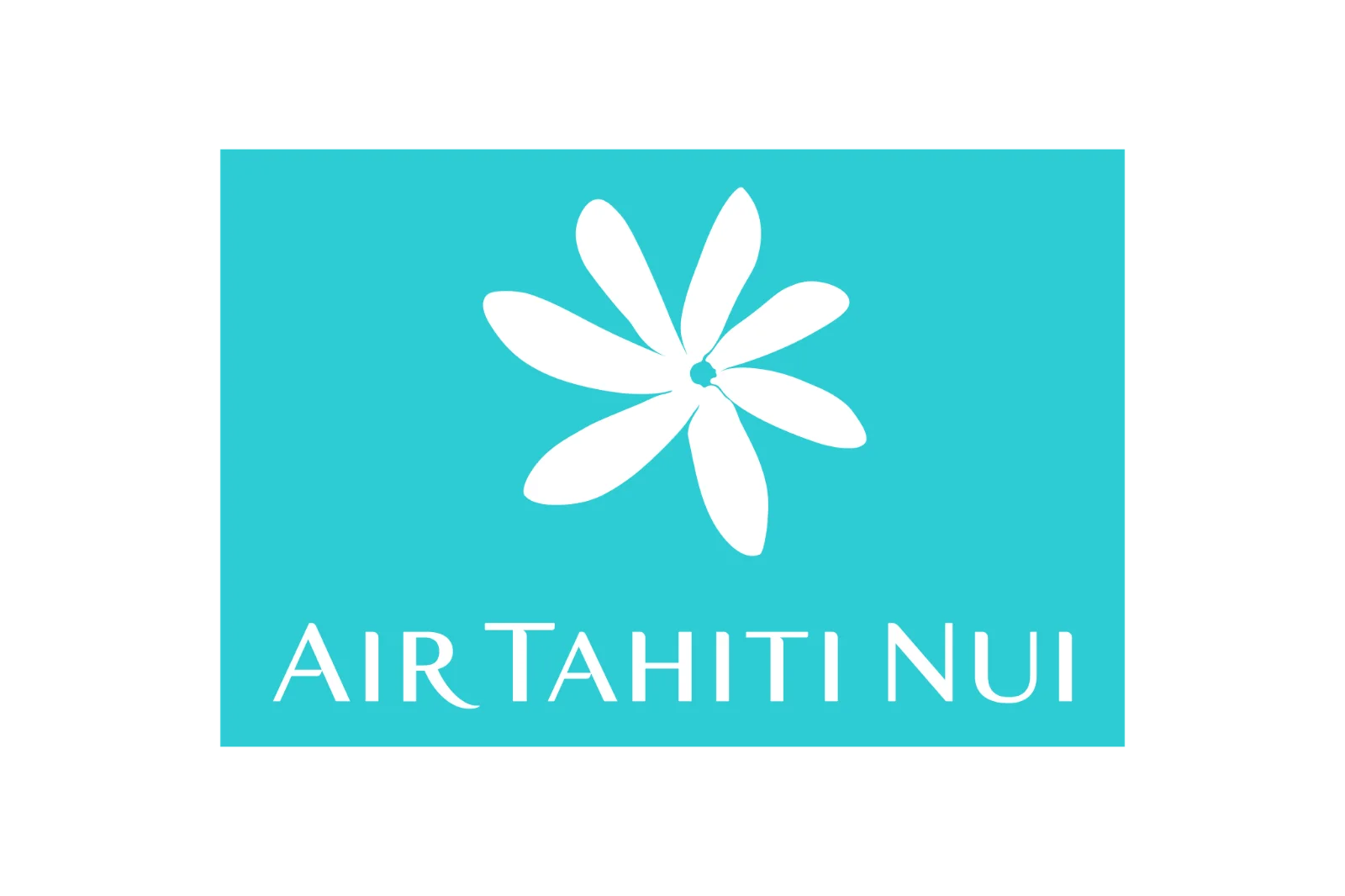 Air Tahiti Nui Logo on Turquoise Background | Free PNG