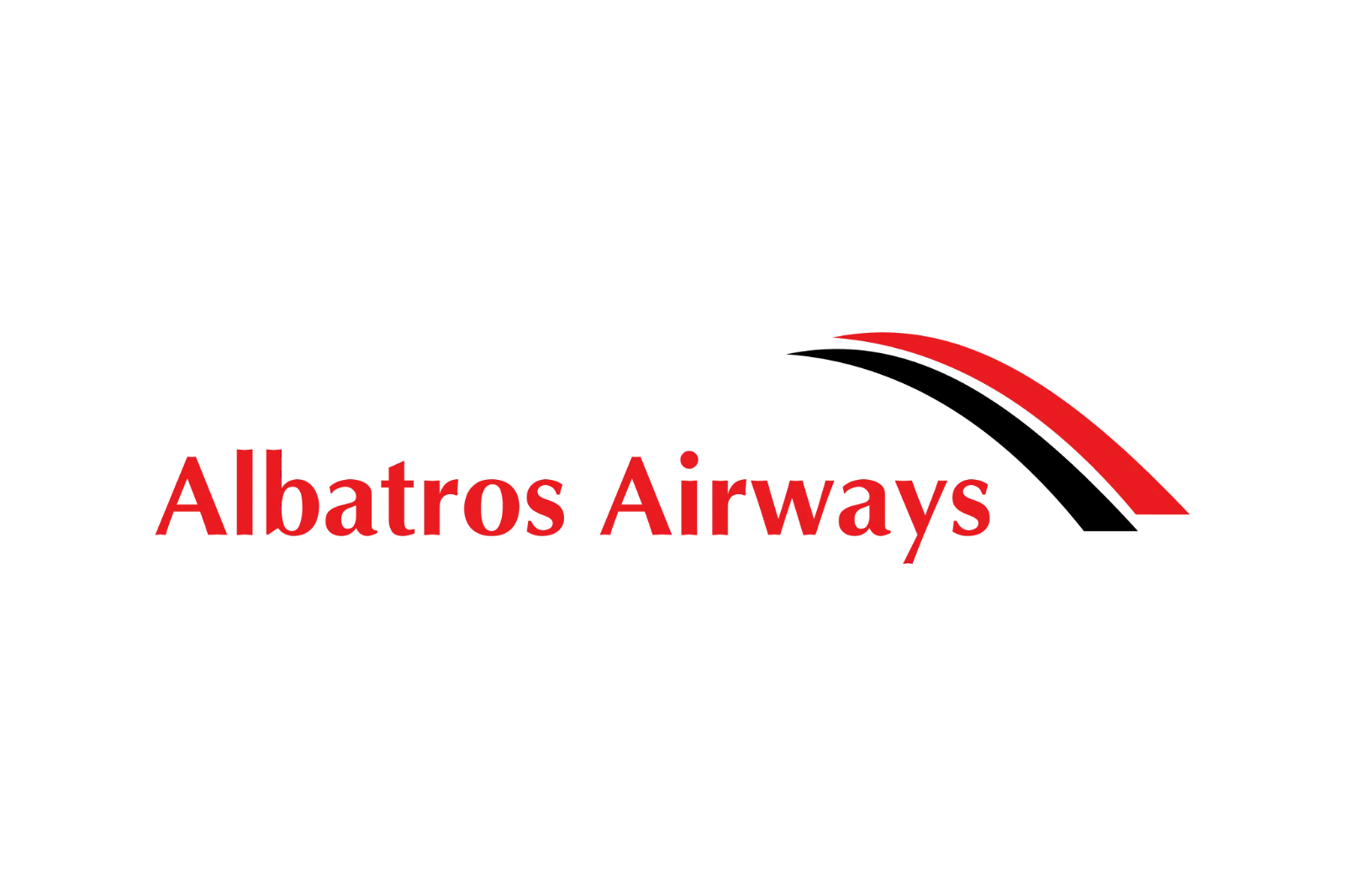 Albatros Airways Red Airline Logo Free PNG