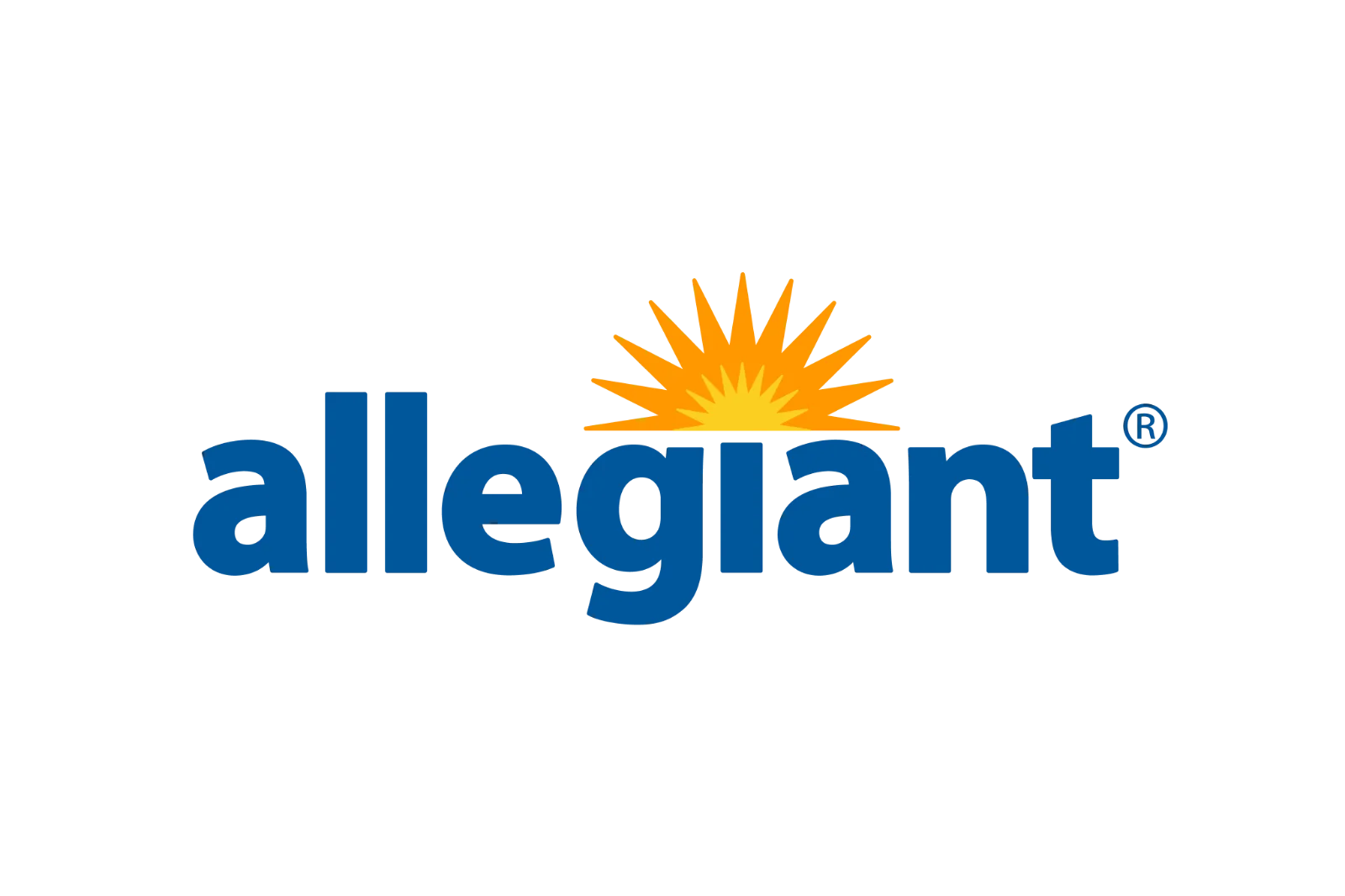 Allegiant Air Wordmark with Sunburst | Free PNG