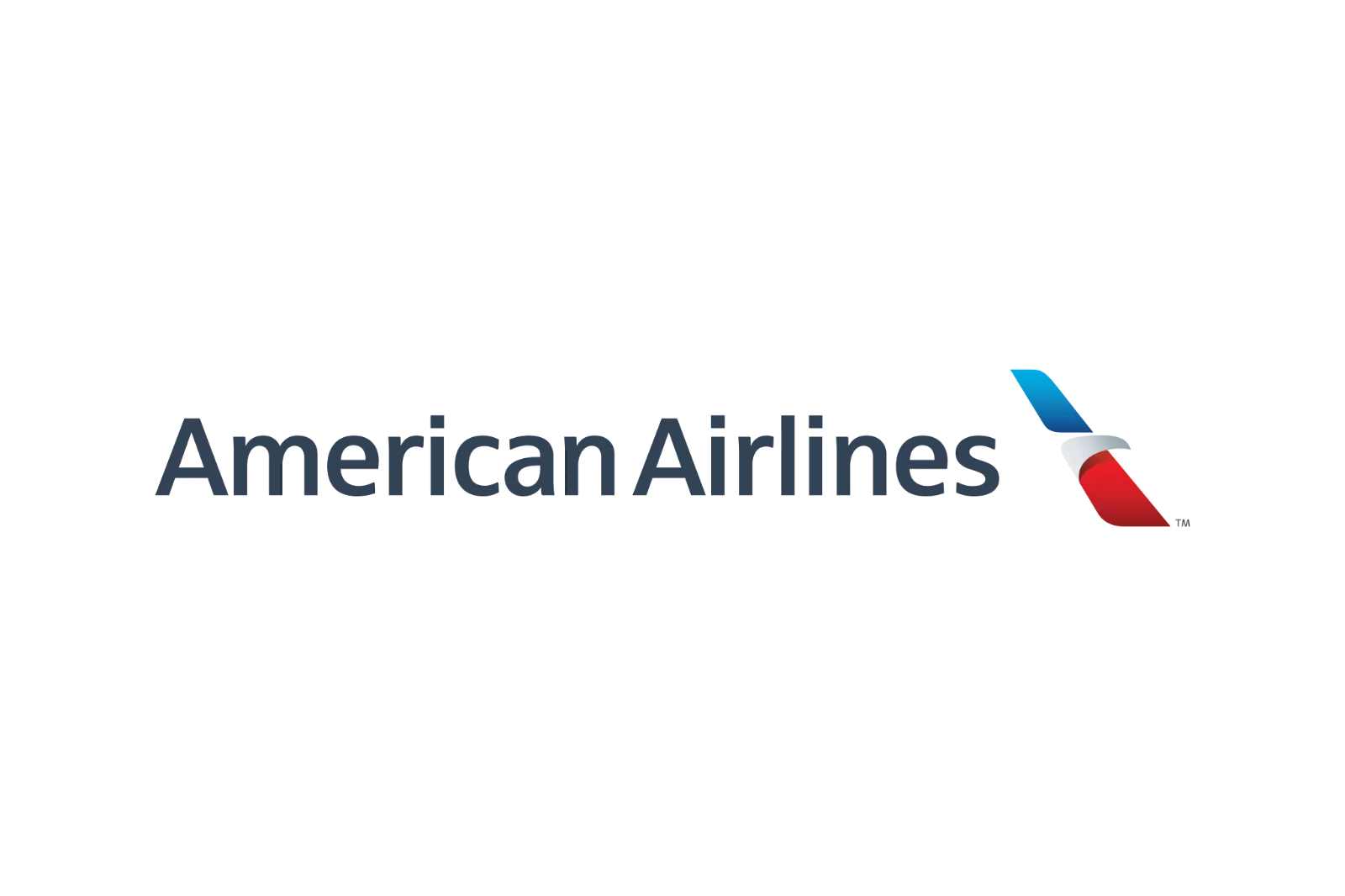 American Airlines Wordmark and Eagle Logo Free PNG