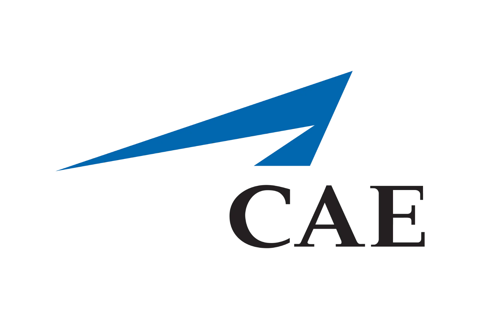 CAE Inc. Blue Logo Free PNG