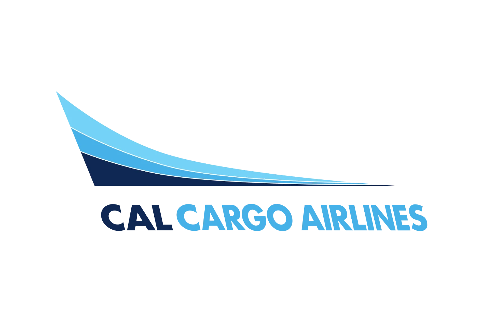 CAL Cargo Air Lines Blue Logo Free PNG