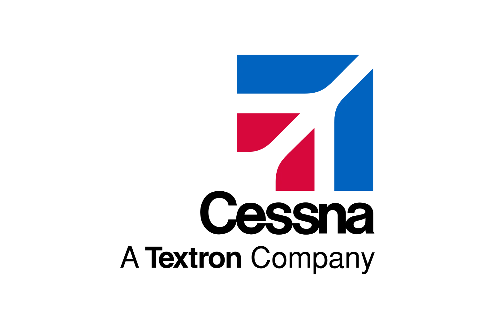 Cessna Aviation Emblem in Blue and Red – Free PNG