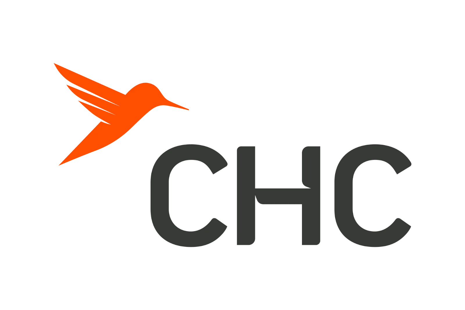 CHC Logo with Orange Bird Emblem Free PNG