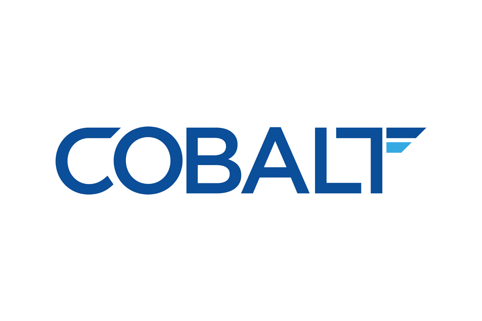 Cobalt Lettering Free PNG